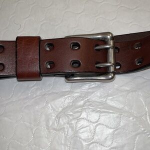 Brave brown adjustable leather belt 34